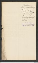 k.k. naturhistorisches Hofmuseum, Intendanzakten 1885-1896 (Hauer), Aktenzahl Z.261/1892, Seite 2